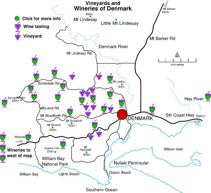Mapa danimarka upategiak 