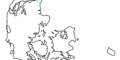 Hutsik mapa danimarka