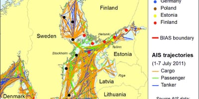Mapa danimarka inkesta eta mapping