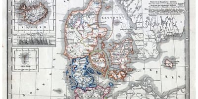 Mapa zahar danimarka
